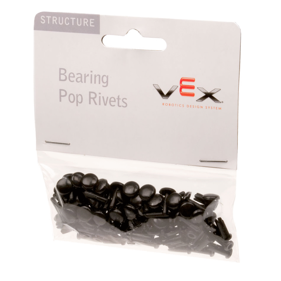 Plastic Rivet — 100 Pack